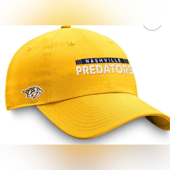 Nashville Predators Fanatics Authentic Pro Rink
Adjustable Hat/Cap- Gold NWT - Picture 1 of 9